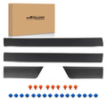 4Pcs Door Lower Molding Trim for Toyota FJ Cruiser (2007–2014) Black