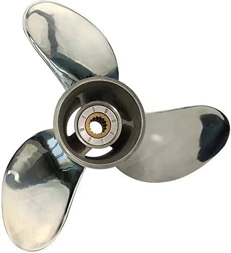 14 x 17 Stainless Steel Propeller for Suzuki Outboard DF AV 50-140HP