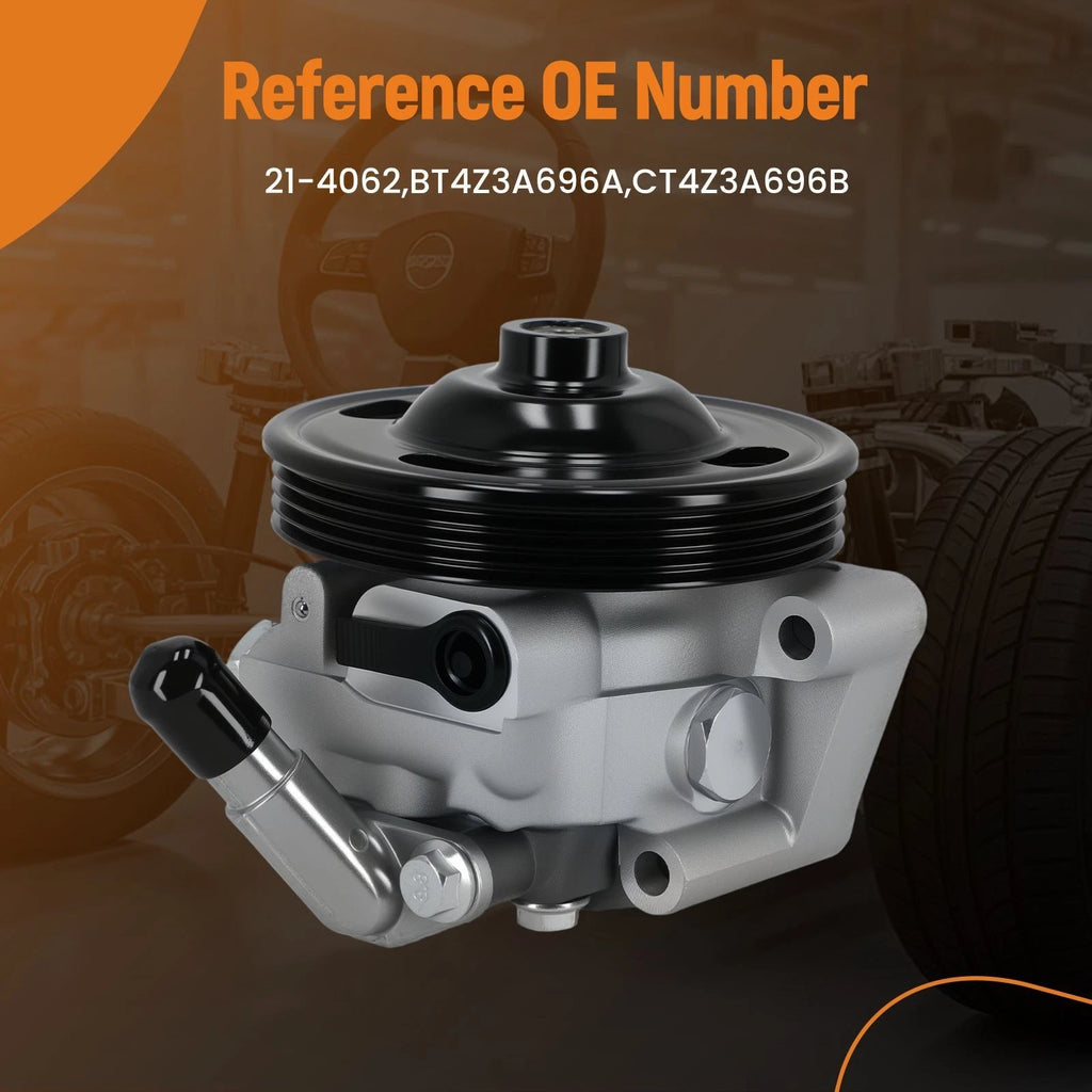 Power Steering Pump for Ford Edge (2011–2014) Lincoln MKX (2011–2015) V6 3.5L 3.7L