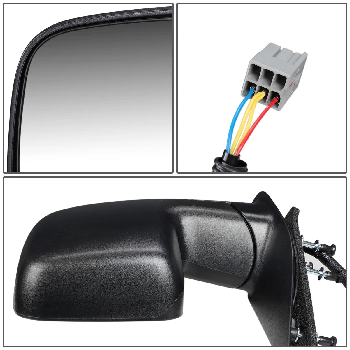 Powered Door Mirror Left for Ford E150 E250 E350 E450 (2009) FO1320338