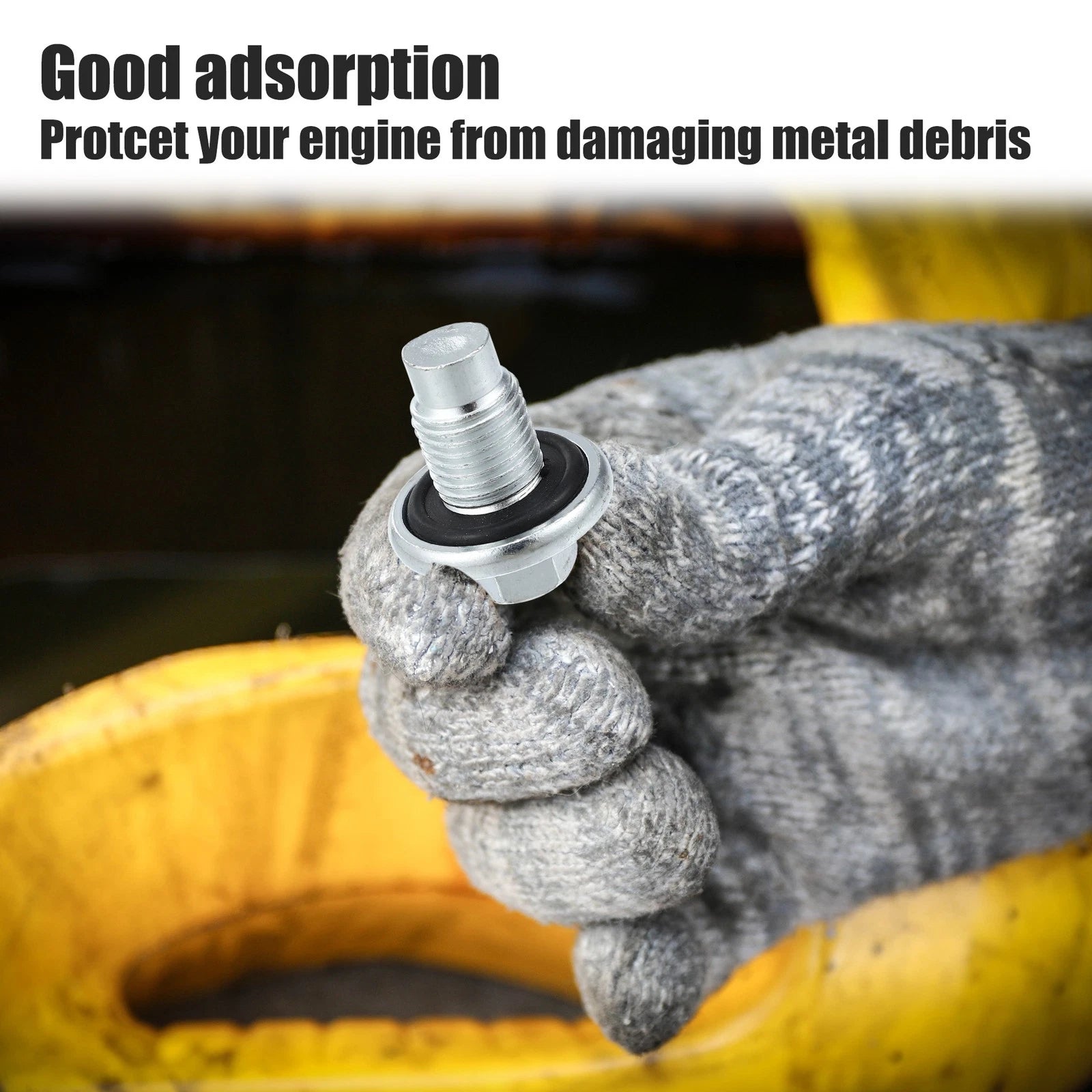 M14x1.5 Engine Oil Drain Plug Screw for Mercedes-Benz Dodge 