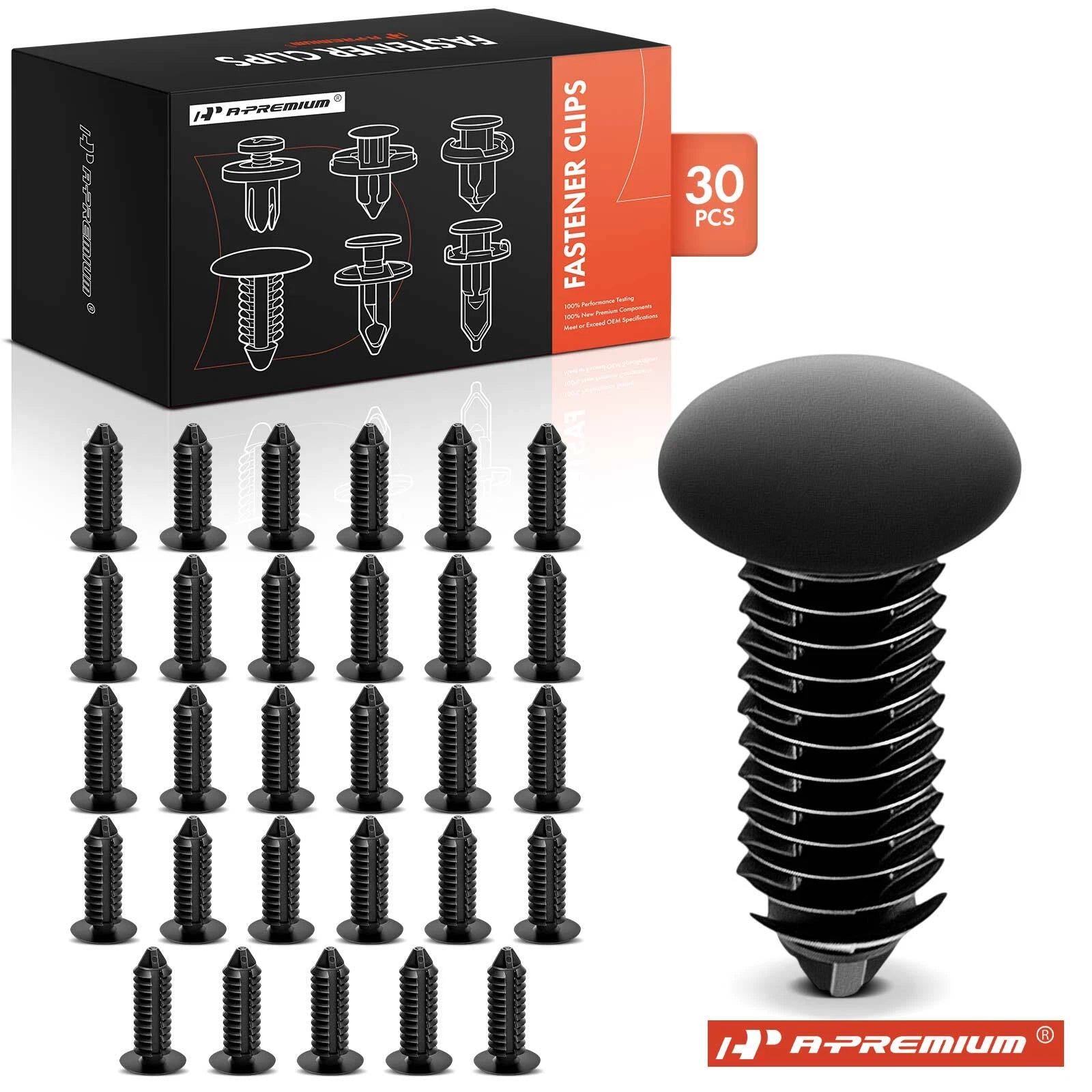30Pcs Nylon Seat Back Panel Retainer Clips for BMW E46 E90 E53 (1998–2013)