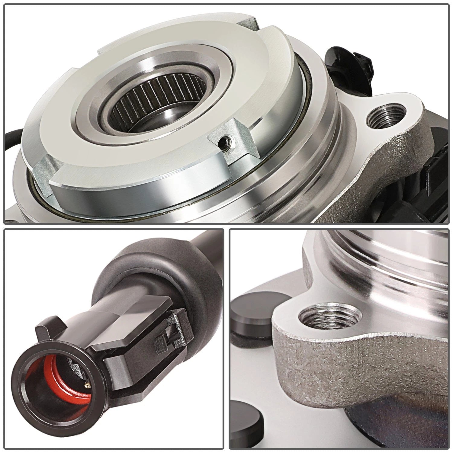 Set of 2 Wheel Bearing Hubs for Ford F250 F350 Super Duty Excursion (2003–2005)