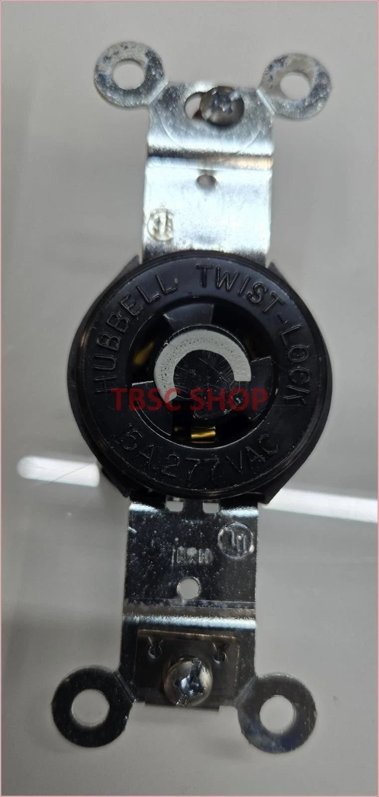 Hubbell HBL4760 Twist-Lock Receptacle for Various Applications (15A 277V)