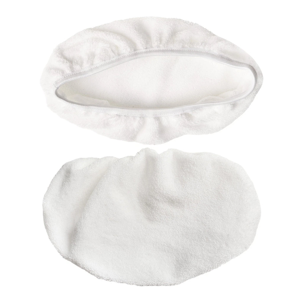 Set of 4 Fiber Pad Refills for VanDuck Mop (15x8 Inches, Washable)