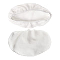 Set of 4 Fiber Pad Refills for VanDuck Mop (15x8 Inches, Washable)