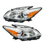 Headlight Assembly for Toyota Prius (2012–2015) Left + Right Halogen