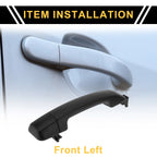 Front Left Exterior Door Handle for Toyota Tundra (2007–2020) No. 692100C010