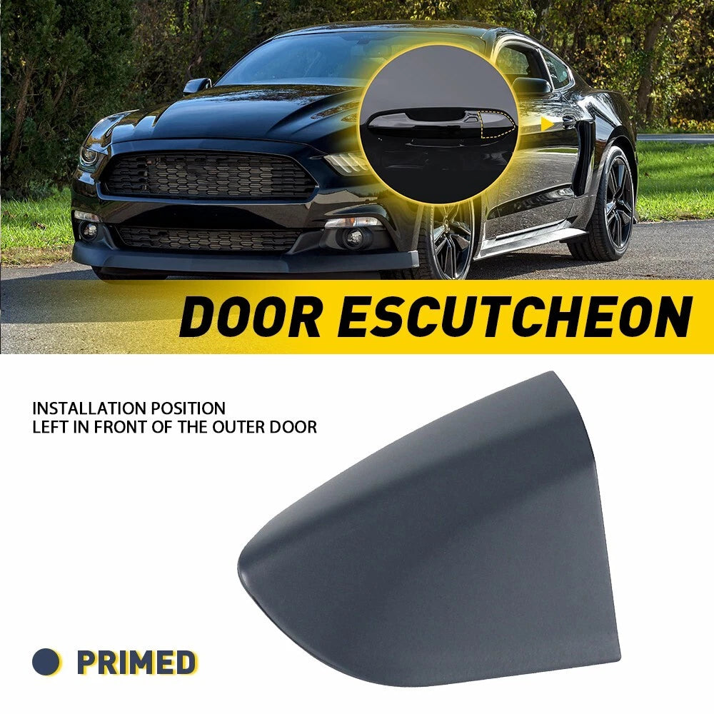Front Left Door Handle Key Cap Cover for Ford Mustang (2015–2022)