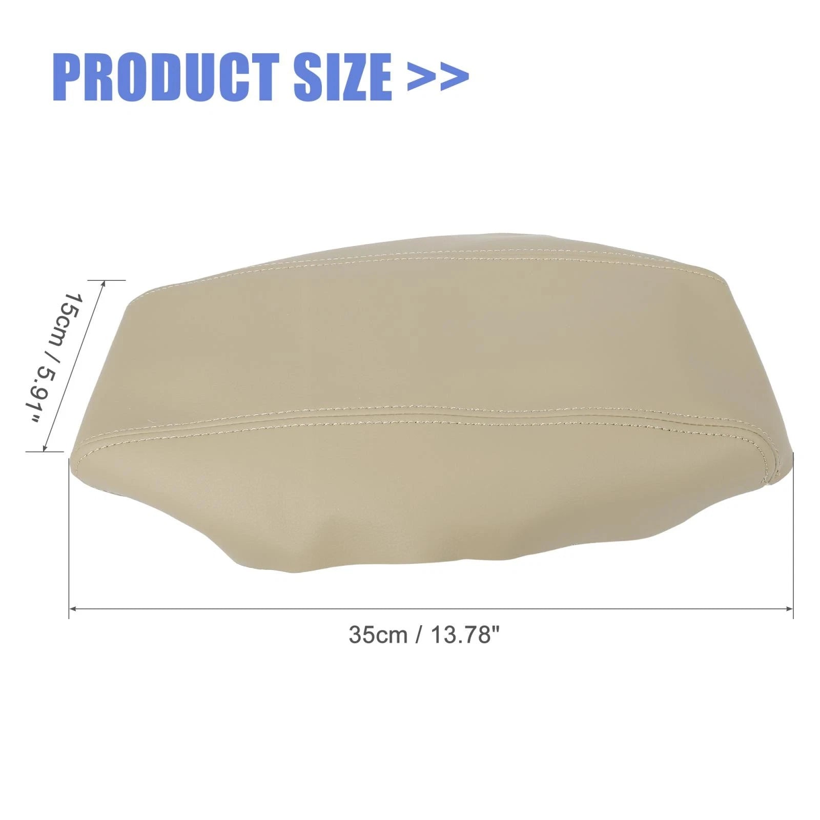 Center Console Lid Armrest Cover Protector for Toyota Prius (2004–2009) Beige