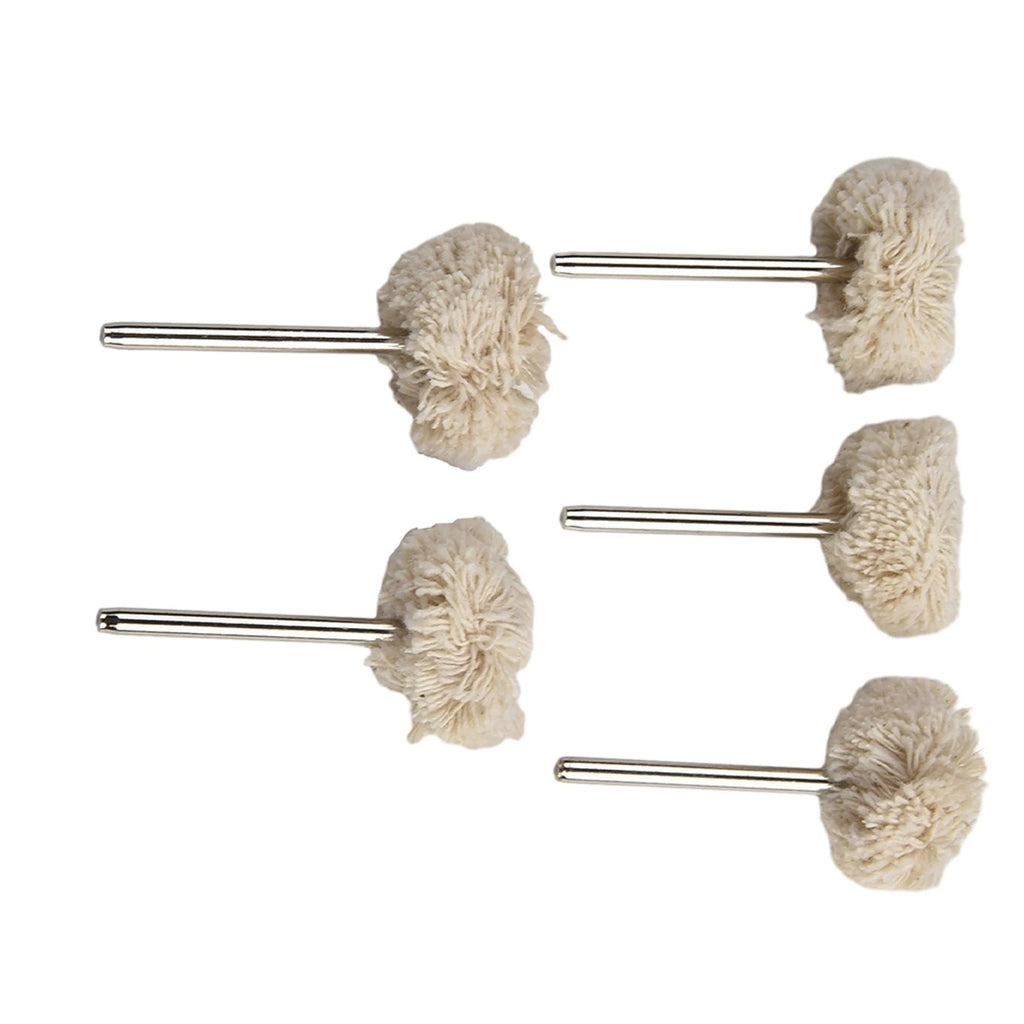 5pcs Wool Polishing Brush for Rotary Tools