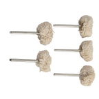 5pcs Wool Polishing Brush for Rotary Tools