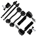 Set of 8 Front Tie Rods Ball Joints Sway Bars for Jeep Liberty (2006–2007)