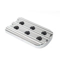 Chrome Large Brake Pedal Pad for Harley Touring Street Road Glide Softail (2014–2023)