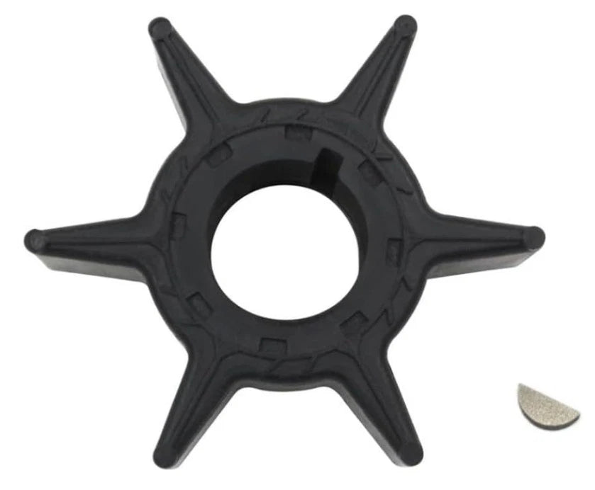 Water Pump Impeller with Key for Yamaha 25 30 40 HP Outboard (1990–2023)