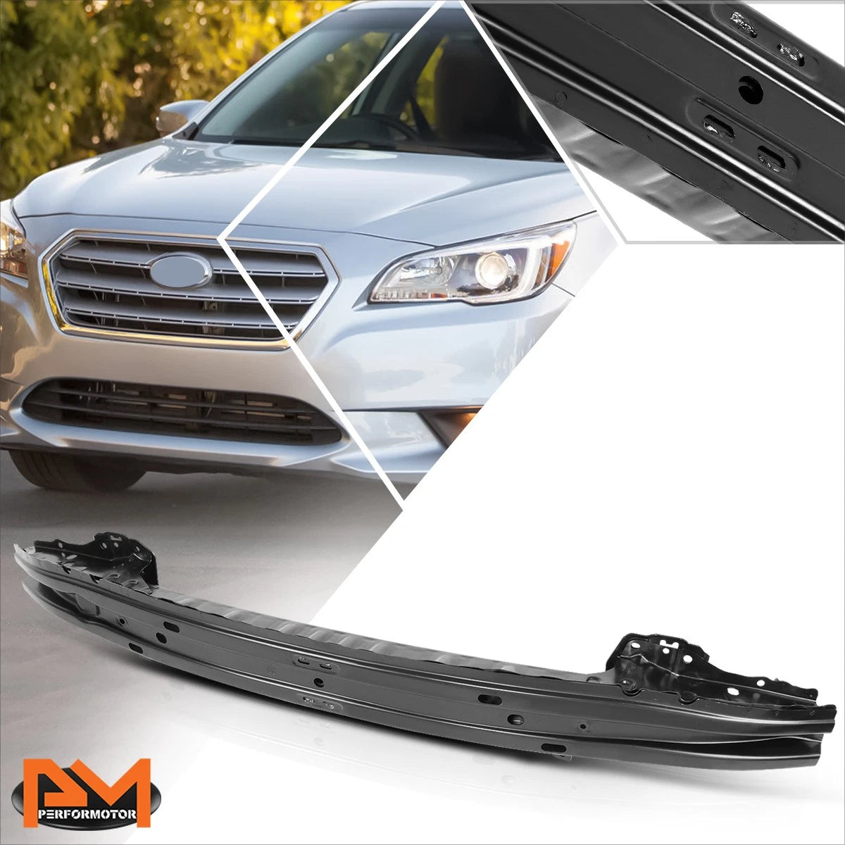 Front Bumper Reinforcement Impact Absorber for Subaru Legacy (2015–2017)