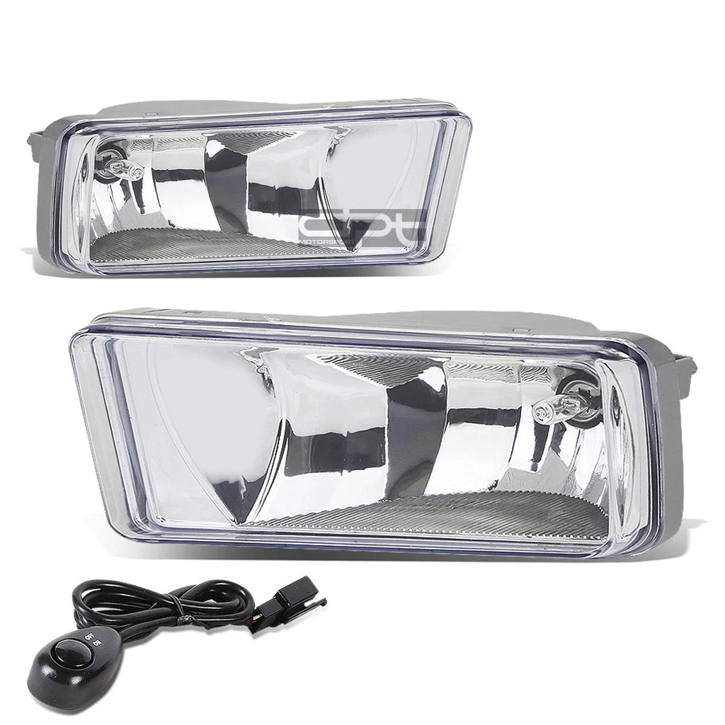 Clear Lens Bumper Fog Lights for Silverado Tahoe Suburban (2007–2015)