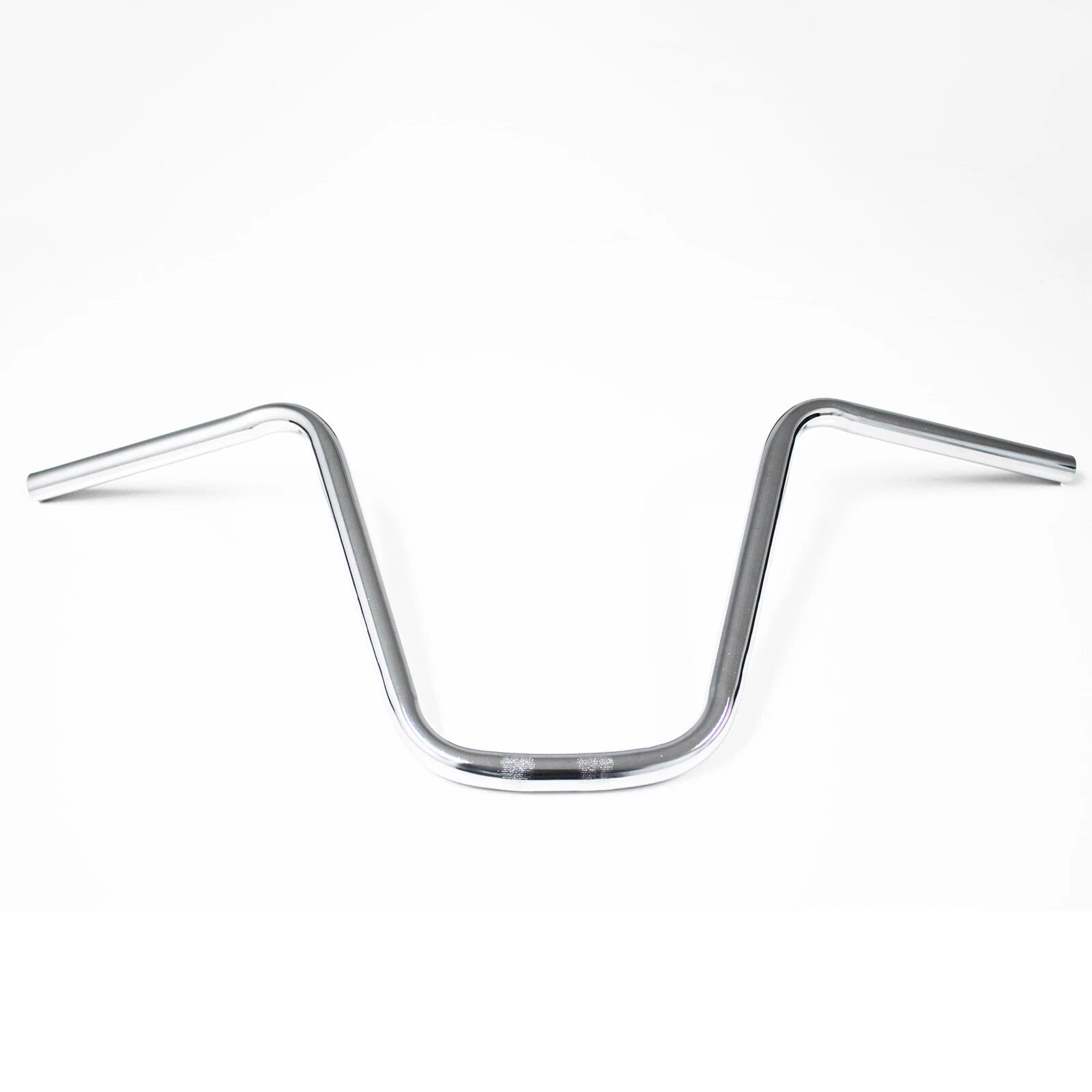Chrome 7/8" Ape Hanger Handlebars for Custom Bike (12" Rise)