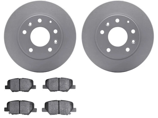 Rear Brake Pad and Rotor Kit for Mazda 3 Sport (2017–2018) DQ561CV