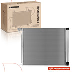 A/C Condenser with Receiver Drier for BMW X5 X6 (2010–2019)