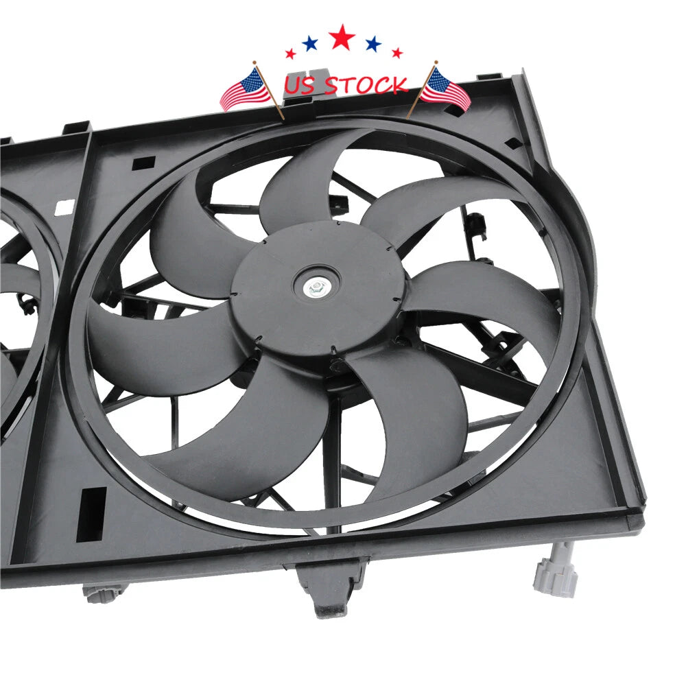 Dual Radiator Cooling Fan Assembly for Nissan Rogue (2014–2019)