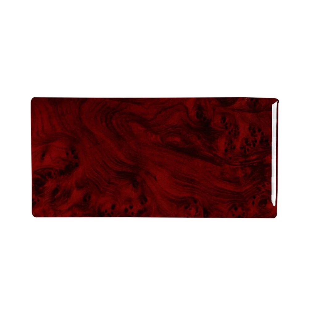 Driver Door Storage Panel Cover Trim for BMW 3 Series E36 (1994–1996) Red Wood Grain