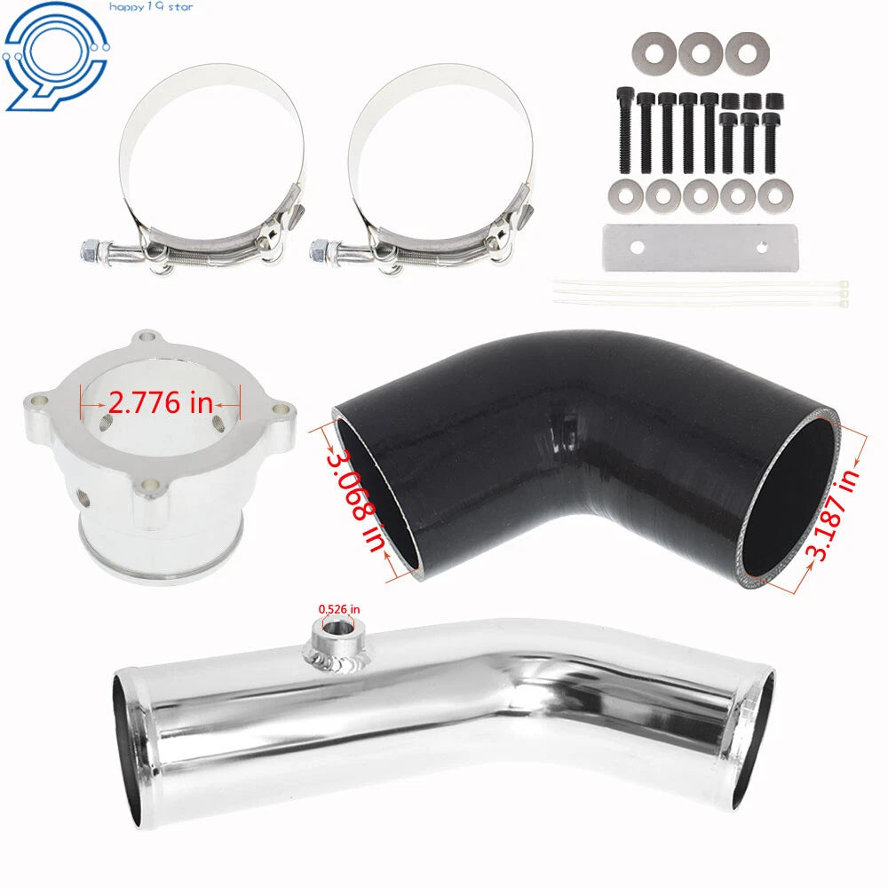 Cold Side Intercooler Pipe & Boot Kit for Ford 6.7L V8 Powerstroke (2011–2016)