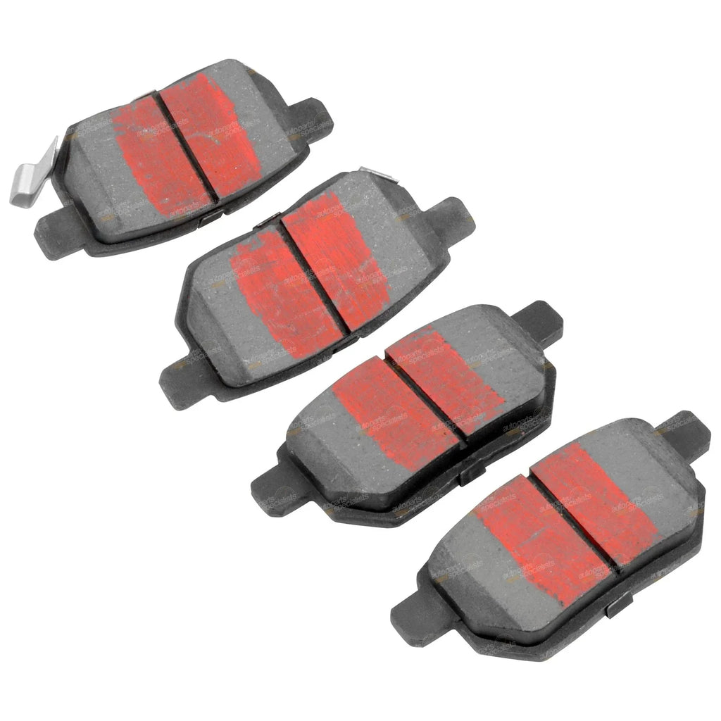 Rear Ceramic Disc Brake Set for Yaris (2005–2010)