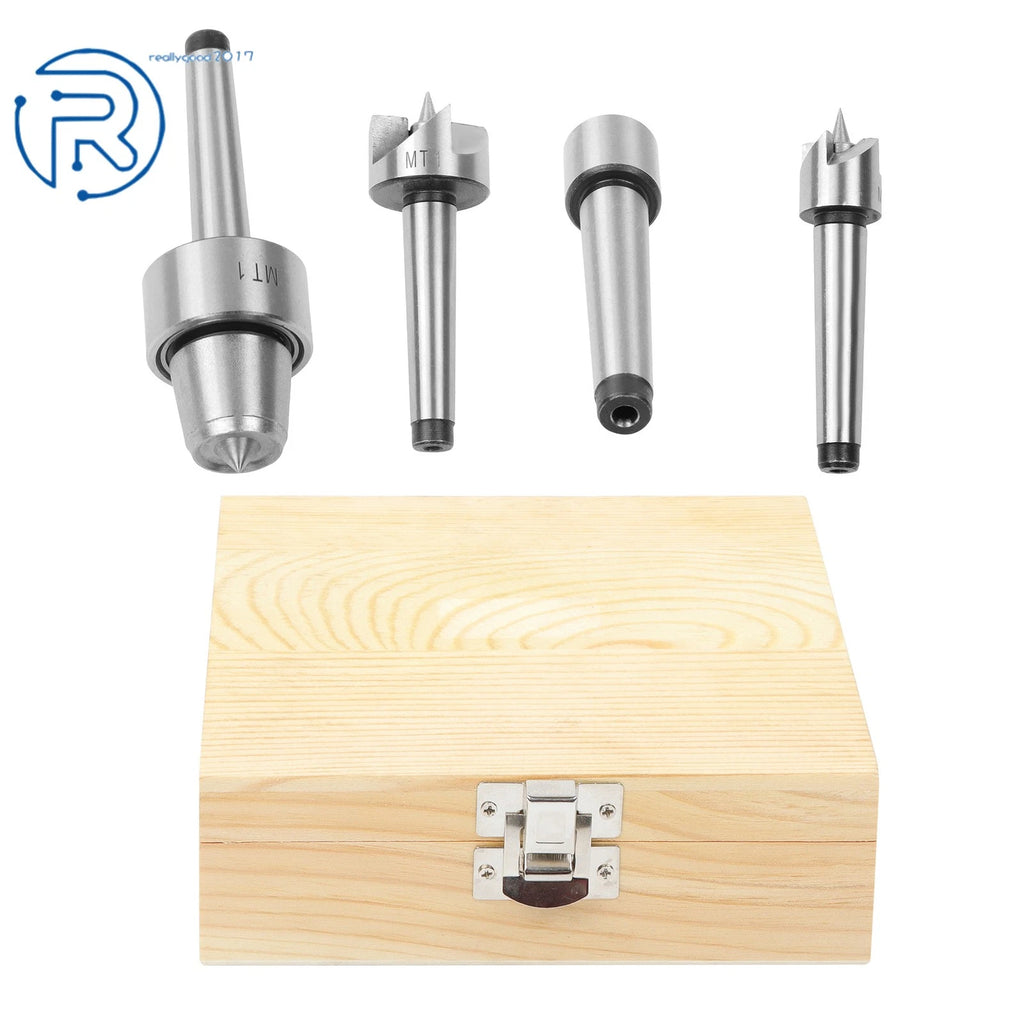 Set of 4 Live Centers for Wood Lathe MT1