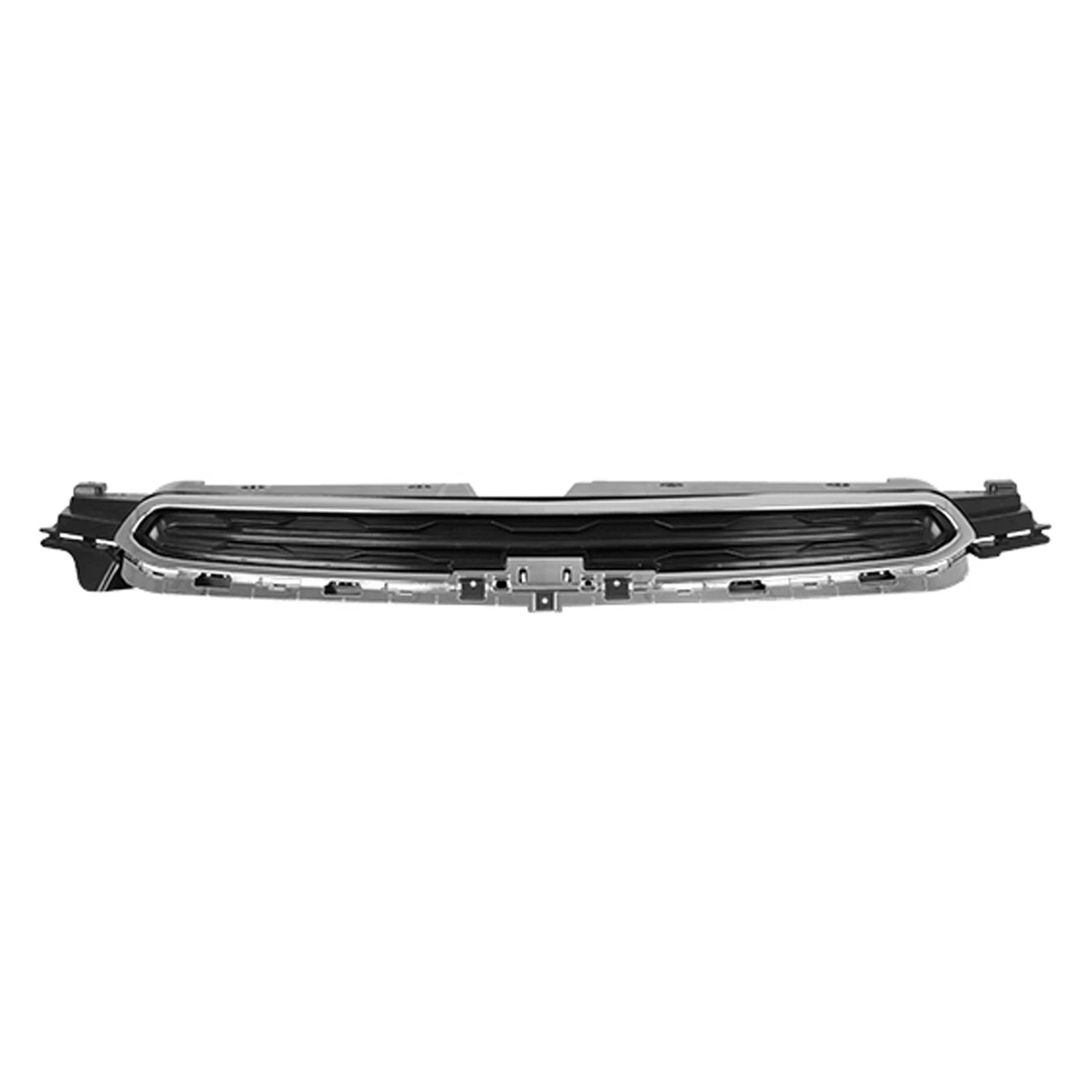Replacement Black Chrome ABS Plastic Front Upper Grille (See Compatible Chart)