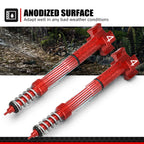 2X CNC Air Fuel Mixture Screw Adjust for Yamaha WR250F YZ250F YFZ450 (2001–2023)