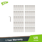 Invisible Cable Railing Kit for Various Applications (100 Pack)