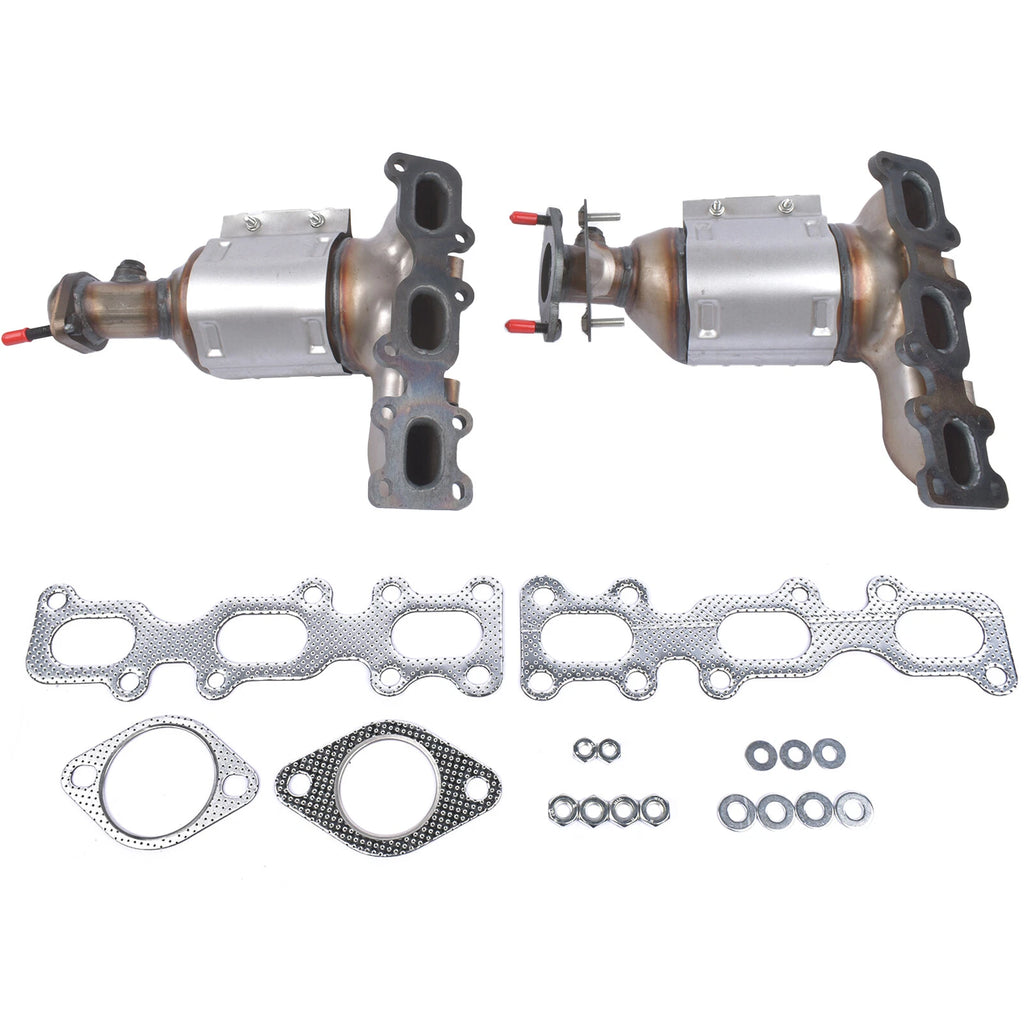 Pair Front Catalytic Converters for Ford Explorer Flex (2013-2019)