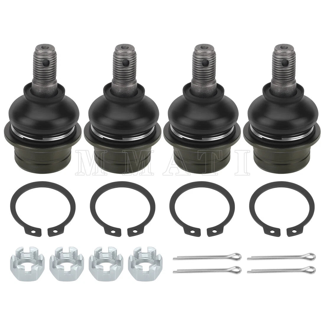 4 Pack Upper Lower Ball Joint for Suzuki Kingquad 700 LT-A700X (2005–2007)