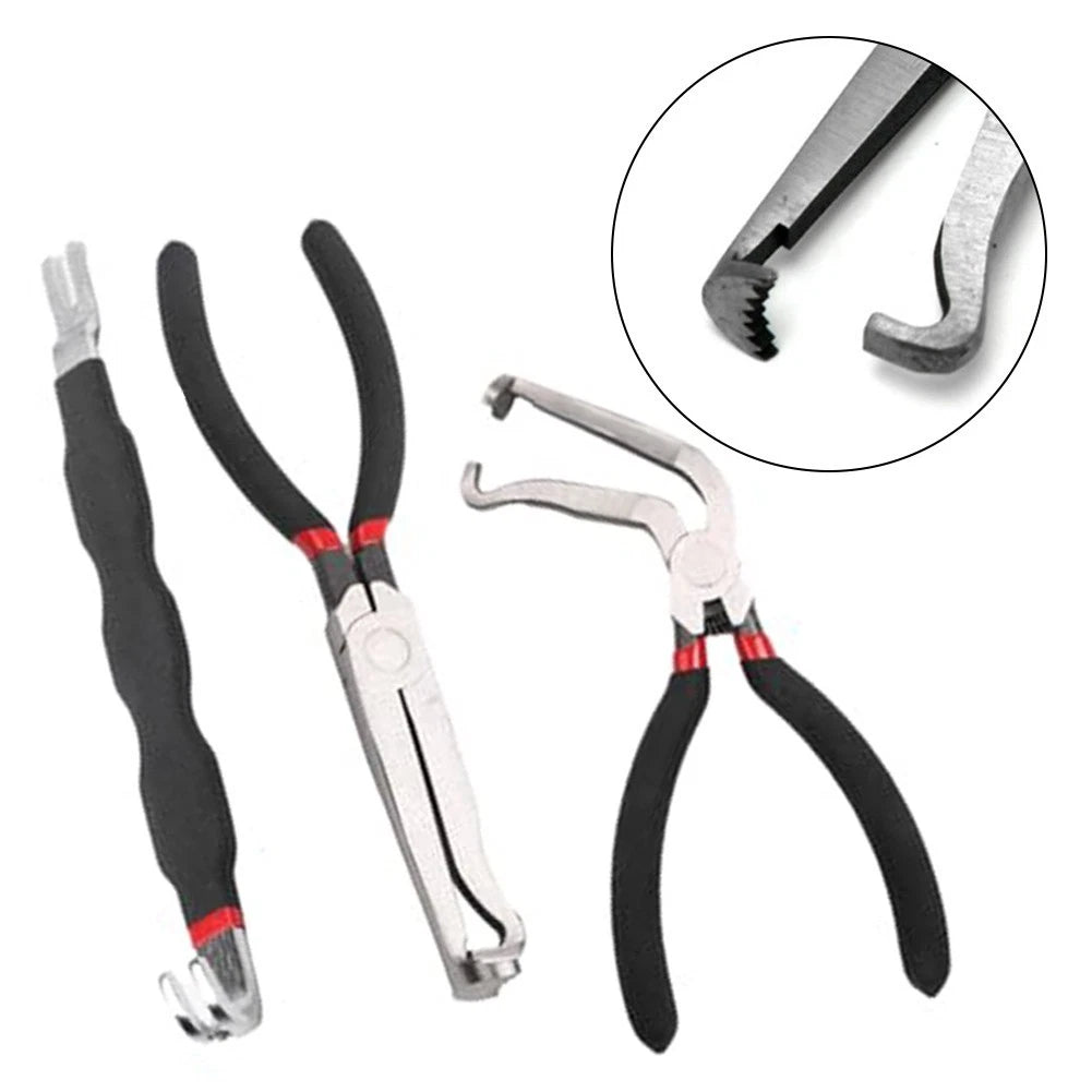 3 Piece Disconnect Pliers for Automotive Electrical Connector Removal