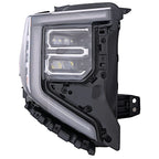 Full LED Headlight for GMC Sierra 1500 SLT/Denali (2022–2024) Chrome RH