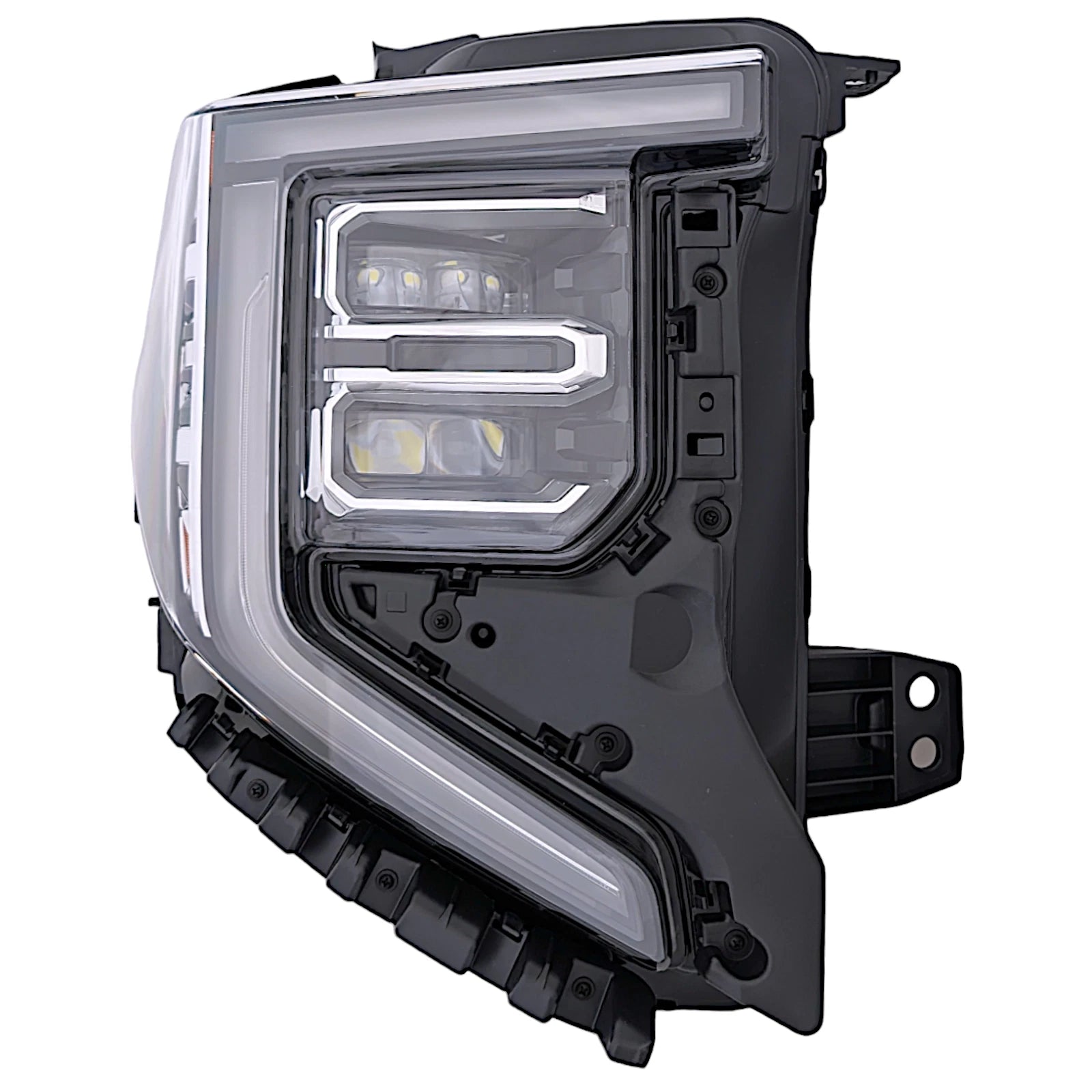 Full LED Headlight for GMC Sierra 1500 SLT/Denali (2022–2024) Chrome RH