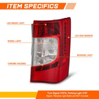 LED Tail Light Brake Lamp for Chrysler Town & Country (2011–2016)