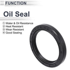 Set of 5 Oil Seal Ring for Rotary Shaft 52x68x8mm NBR Rubber