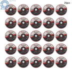 25 Pack Cut Off Wheels 4" x 1/32" for Metal & Stainless Steel
