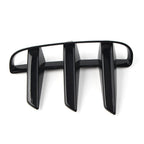 Glossy Black Front Bumper Grille Air Vent Cover for Land Rover Discovery 5 (21-22)