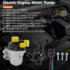 Electric Engine Water Pump for BMW 535i (2011–2016) 11517632426