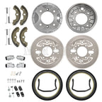 Front Brake Drum Wheel Cylinder Shoes Kit for Honda TRX300FW (1995–2000)