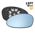 Left Side Heated Blue Mirror Glass for BMW 1 2 3 Series (2004–2009)