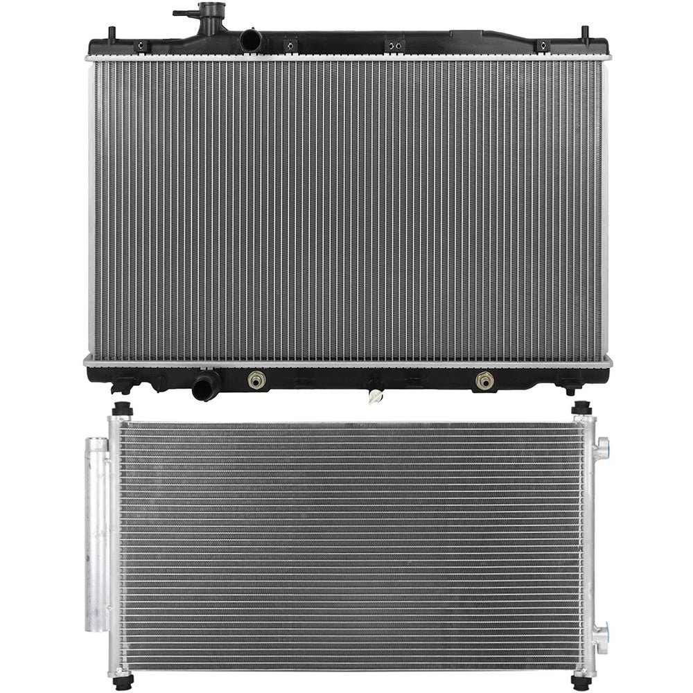 Aluminum Radiator & AC Condenser Cooling Kit for Honda CR-V (2010–2011)