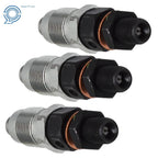 3 Pcs Fuel Injector for Kubota D722 Engine 