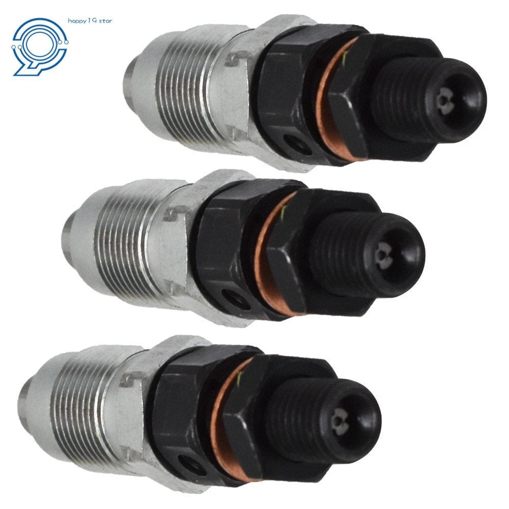 3 Pcs Fuel Injector for Kubota D722 Engine 