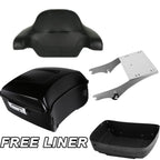 Trunk Pad Mount for Harley Touring Road Glide King (1997–2008) Matte Black