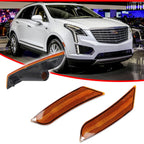 Amber Lens Front Bumper Side Marker Lights for Cadillac ATS (2013–2014) & XT5 (2017–2023)