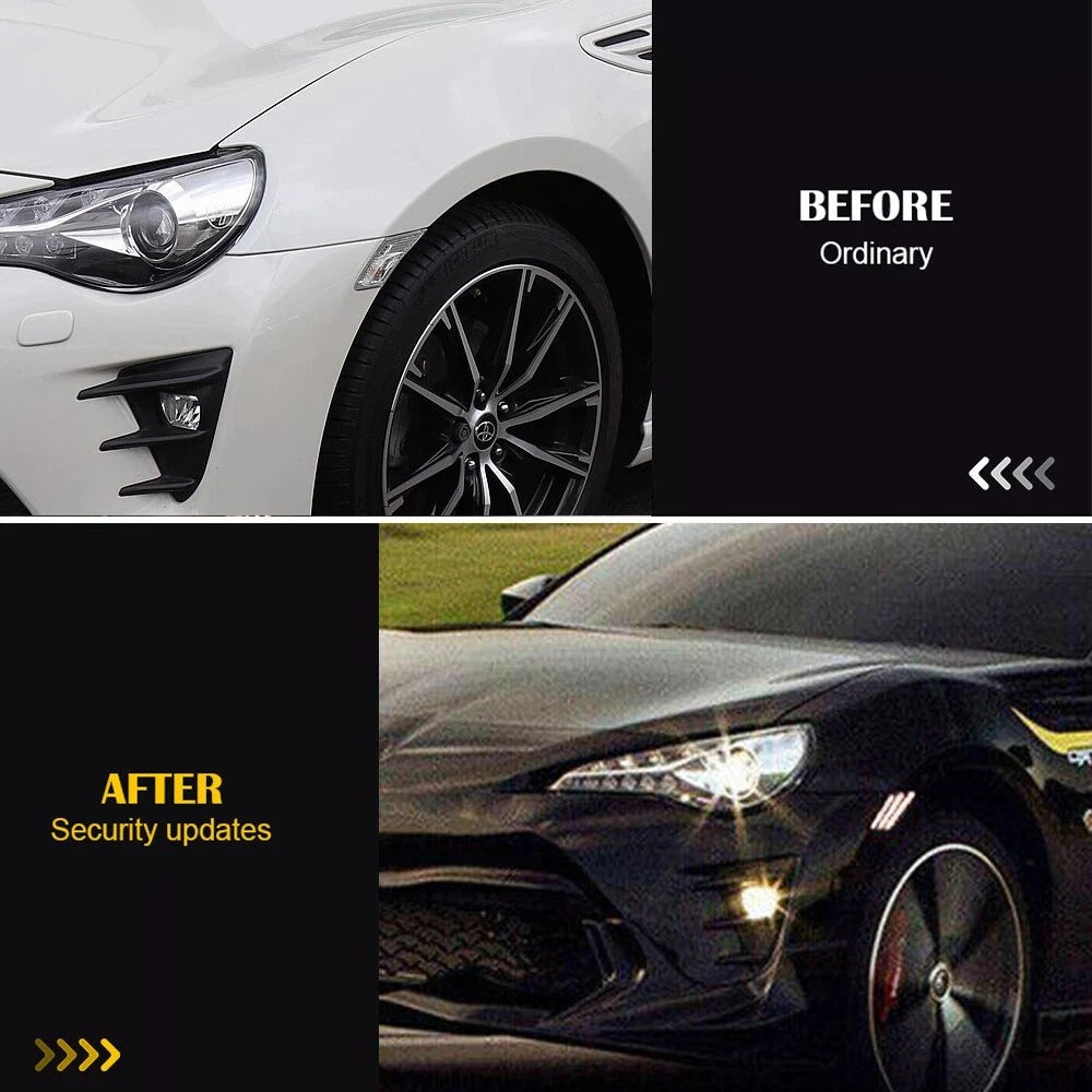 Smoked LED Side Marker Bumper Light for Scion FR-S Subaru BRZ Toyota 86 (2013–2017)
